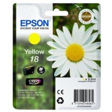 Epson Branded T1804 Yellow Ink Cartridge.