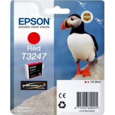 Epson Wide Format T3247 Red Ink Cartridge.