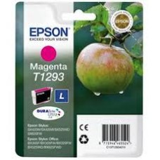 Epson Branded T1293 Magenta Ink Cartridge.