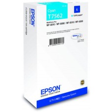 Epson WorkForce Pro T7562 Cyan Ink Cartridge.