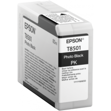 Epson Wide Format T8501 Photo Black Ink Cartridge.