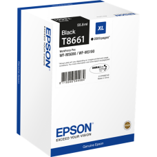 Epson WorkForce Pro T8661 Black Ink Cartridge.