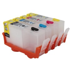 A Set of HobbyPrint® Compatible HP920 Refillable Cartridges. A Set of HobbyPrint® Compatible HP920 Refillable Cartridges.