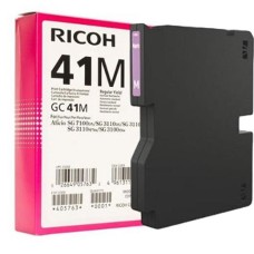 Ricoh GC41M Genuine Ink Cartridge Magenta.