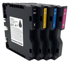 Ricoh Compatible GC41 Remanufactured Cartridge Set. Ricoh Compatible GC41 Remanufactured Cartridge Set.