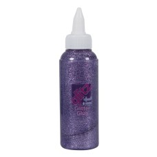 Glitz Glitter Glue (120ml) - Soft Lavender.