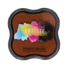 Artiste - Pigment Mini Ink Pad - Dark Orange. Artiste - Pigment Mini Ink Pad - Dark Orange.