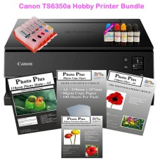 Hobby Multi-Function Printer Bundle, TS6350a with Refillable Cartridges, Refill Inks & Selection of Papers. Hobby Multi-Function Printer Bundle, TS6350a with Refillable Cartridges, Refill Inks & Selection of Papers.