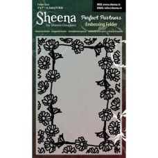 Sheena Douglas Perfect Partners Embossing Folder 5 x 7" - D". Sheena Douglas Perfect Partners Embossing Folder 5 x 7" - D".