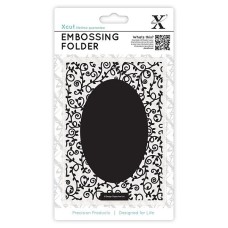 Xcut A6 Embossing Folder - Swirls. Xcut A6 Embossing Folder - Swirls.