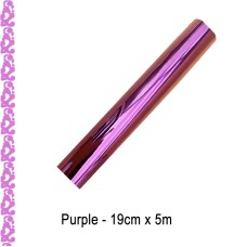 Toner Reactive Foil Roll,19cm x 5 Meter in Purple - HobbyPrint®