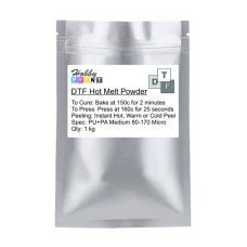 White Hot Melt Powder For DTF printing - 1Kg White Hot Melt Powder For DTF printing - 1Kg