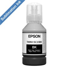 140ml Bottle of Epson T49N1 Black Dye Sublimation Ink. 140ml Bottle of Epson T49N1 Black Dye Sublimation Ink.