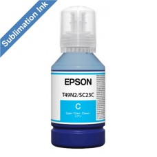 140ml Bottle of Epson T49N2 Cyan Dye Sublimation Ink. 140ml Bottle of Epson T49N2 Cyan Dye Sublimation Ink.