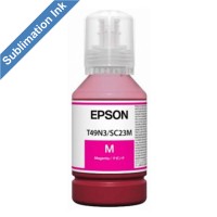 140ml Bottle of Epson T49N3 Magenta Dye Sublimation Ink. 140ml Bottle of Epson T49N3 Magenta Dye Sublimation Ink.