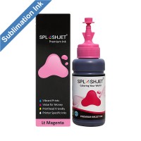 70ml Bottle of Light Magenta Dye Sublimation Ink for Epson EcoTank Printers using 673 Series Inks.