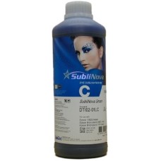 1 Litre of Cyan Epson Compatible  Sublimation Ink -  Sublinova Brand