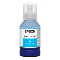 140ml Bottle of Epson T49N2 Cyan Dye Sublimation Ink.