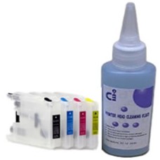 Sublimation Cleaning Cartridge Kit for Printer Models using Brother LC1240 Cartridges. Sublimation Cleaning Cartridge Kit for Printer Models using Brother LC1240 Cartridges.