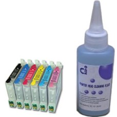 Sublimation Cleaning Cartridge Kit for Printer Models using Epson T0487 Cartridges. Sublimation Cleaning Cartridge Kit for Printer Models using Epson T0487 Cartridges.