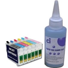 Sublimation Cleaning Cartridge Kit for Printer Models using Epson T0797 Cartridges. Sublimation Cleaning Cartridge Kit for Printer Models using Epson T0797 Cartridges.