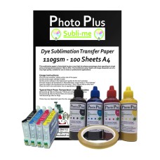 Epson Compatible T0445 (T0441/4 Sublimation Printer Conversion Kit. Epson Compatible T0445 (T0441/4 Sublimation Printer Conversion Kit.