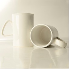 10oz White Mug with Straight Walls  - Box of 36pcs