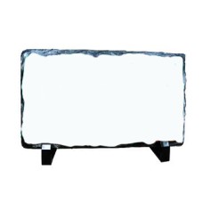 Dye Sublimation Coated Rock Photo Slate, 30.2 x 15.2 x 2.7cm