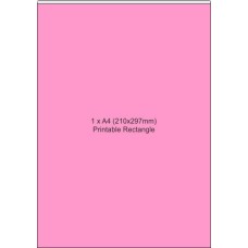 24 x A4 Printable Edible Icing Sheets - 1 x Printable 210mm x 297mm Rectangle per Sheet 24 x A4 Printable Edible Icing Sheets - 1 x Printable 210mm x 297mm Rectangle per Sheet