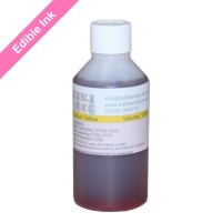 100ml Bottle of Yellow Edible Ink for Canon Printers.