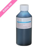 250ml Bottle of Cyan Edible Ink for Canon Printers.