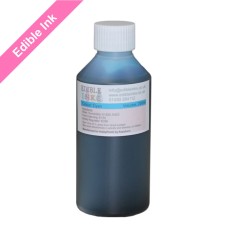 250ml Bottle of Cyan Edible Ink for Canon Printers. 250ml Bottle of Cyan Edible Ink for Canon Printers.
