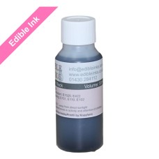 50ml Bottle of Black Edible Ink for Canon Printers. 50ml Bottle of Black Edible Ink for Canon Printers.