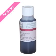 50ml Bottle of Magenta Edible Ink for Canon Printers. 50ml Bottle of Magenta Edible Ink for Canon Printers.