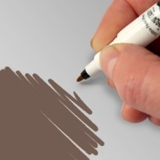 Food Art Pen - Dark Chocolate, with a fine and a broad nib. - 2 pens in 1.