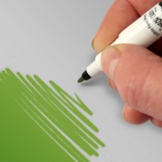 Food Art Pen - Leaf Green, with a fine and a broad nib. - 2 pens in 1.
