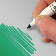Food Art Pen - Teal, with a fine and a broad nib. - 2 pens in 1.