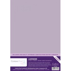 Centura Pearl, 10 Sheets of Lavender Single Side 300gsm Printable A4 Card