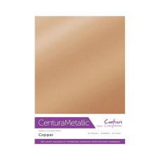 Centura Metallic A4 Printable 310gsm Printable Card Pack - Copper 10 sheets