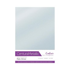Centura Metalic A4 Printable 310gsm Printable Card Pack - Pale Silver 10 sheets