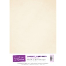 Printable 90gsm Parchment Paper in 20 sheet packs by Crafters Companion.