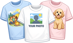 Personalised Printed T-shrts